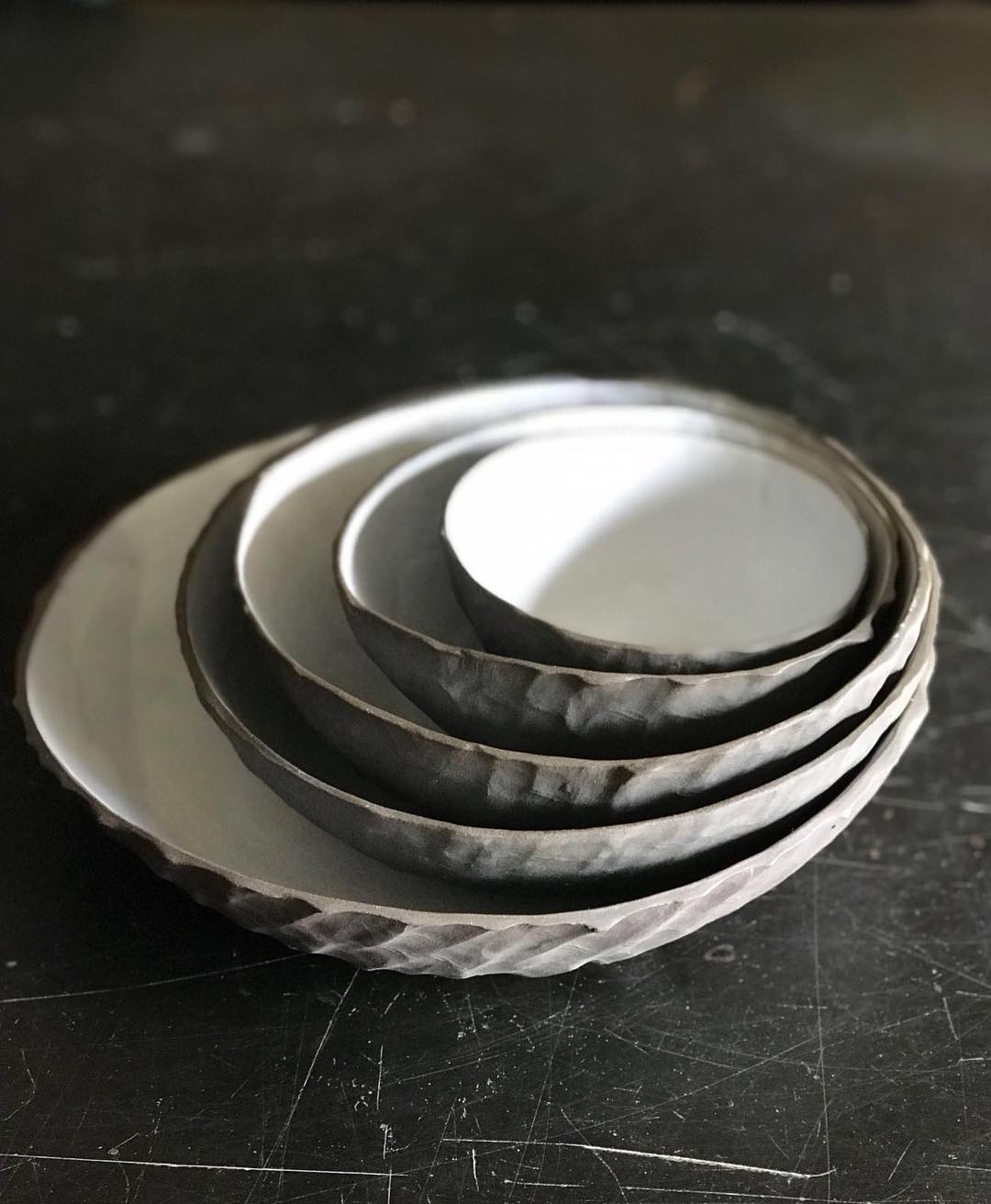 Porselen Gri Porselen Kase